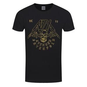 Avenged Sevenfold Webbed Wings Heavy Metal Band Graphic T-Shirt